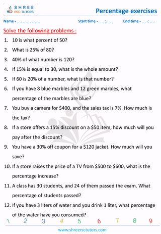 Finding Missing Percentage (2)