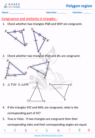 Congruence And Similarity In Triangles (1)