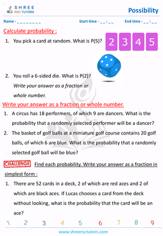 Calculate Probability (3)