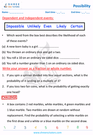 Dependent And Independent Events (8)