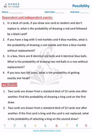 Dependent And Independent Events (5)