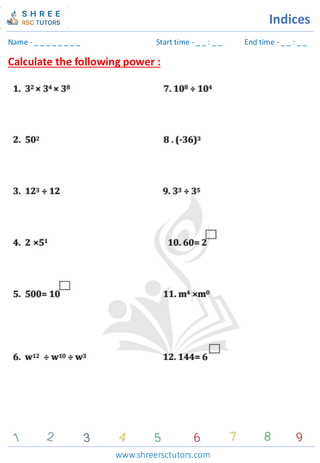 Find The Power And Roots Of Number (5)