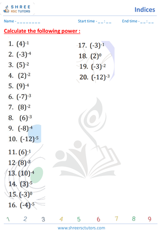 Find The Power And Roots Of Number (6)