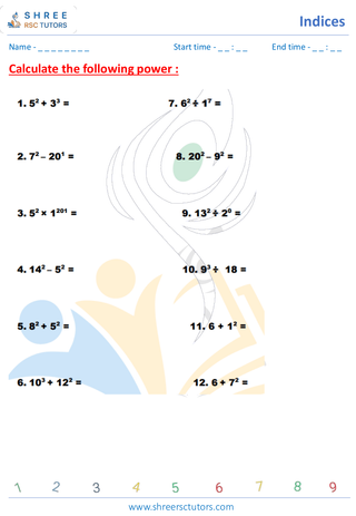 Find The Power And Roots Of Number (4)
