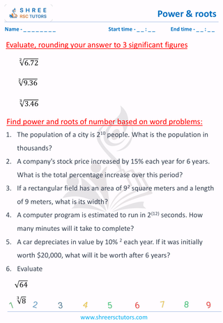 Find The Power And Roots Of Number (1)