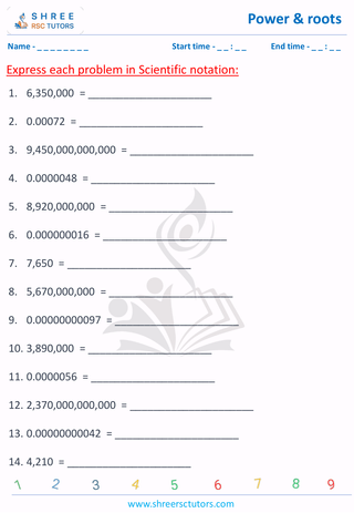 Scientific Notation (4)