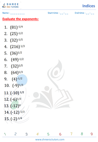 Zero And Negetive Exponents (1)