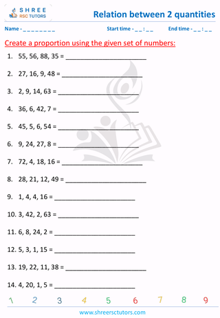 Forming Proportions (3)