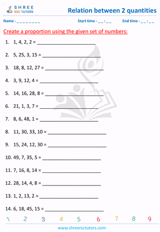 Forming Proportions (2)