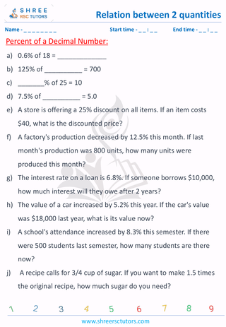 Percent Of A Decimal Number (5)