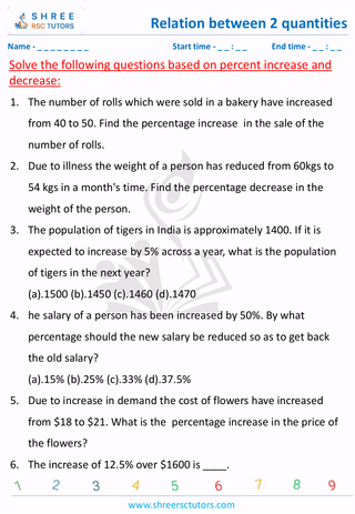 Percent Increase And Decrease (3)