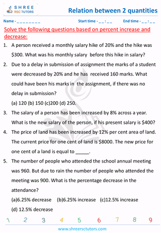 Percent Increase And Decrease (2)
