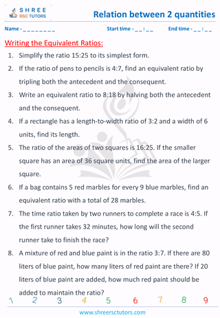 Writing The Equivalent Ratios (5)