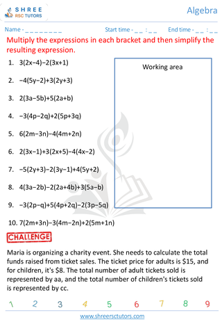 Multiply BracketsÃÂ  ÃÂ Linear 6