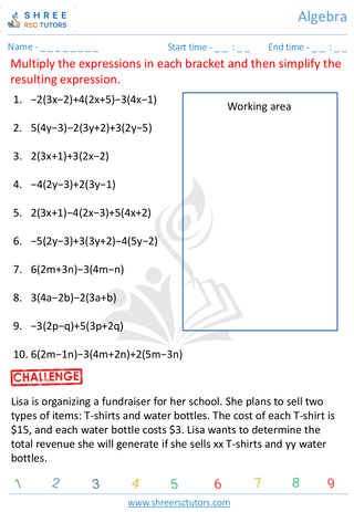 Multiply BracketsÃÂ  ÃÂ Linear 7
