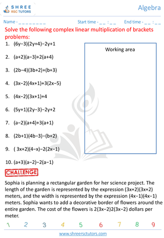 Multiply BracketsÃÂ  ÃÂ Linear 3
