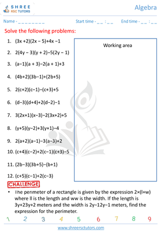 Multiply Brackets  Simple 5