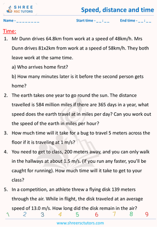 Calculate Time (1)