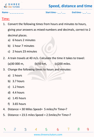 Calculate Time (4)