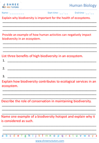Biodiversity In Ecosystems 3