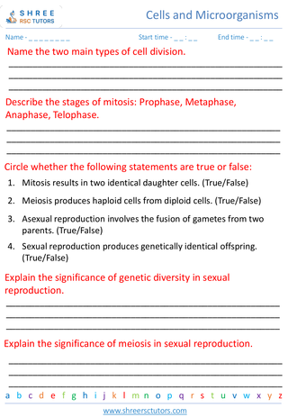 Cell Division And Reproduction 3