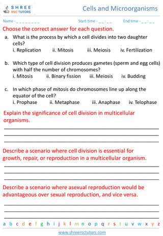 Cell Division And Reproduction 6