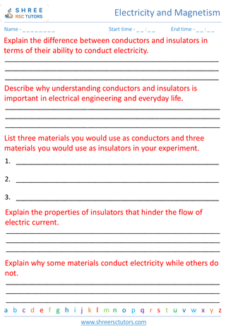 Conductors And Insulators 3