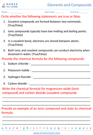 Chemical Bonding Ionic And Covalent Compounds 4