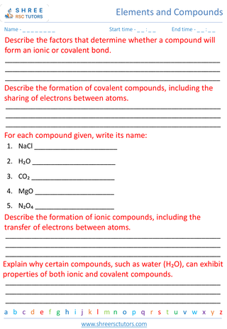 Chemical Bonding Ionic And Covalent Compounds 3