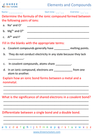 Chemical Bonding Ionic And Covalent Compounds 1
