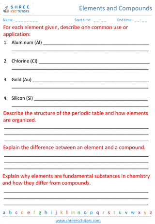 Properties And Uses Of Elements 4