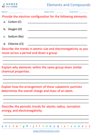 Structure Of Atoms And The Periodic Table 4
