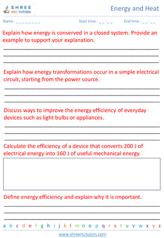 Energy Transformations And Conservation 6