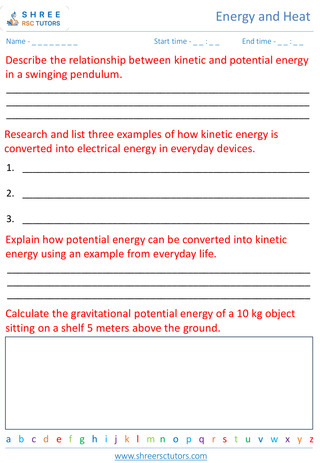 Forms Of Energy Kinetic, Potential, Thermal 6