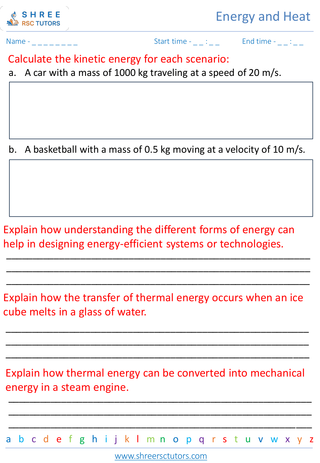 Forms Of Energy Kinetic, Potential, Thermal 3