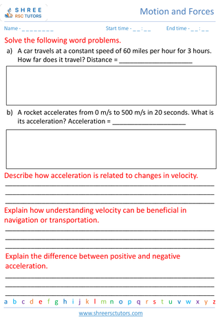 Understanding Motion Speed, Velocity, And Acceleration 3