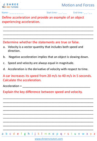 Understanding Motion Speed, Velocity, And Acceleration 1