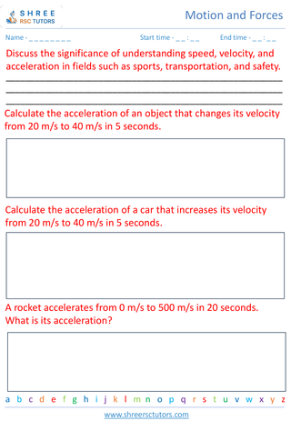 Understanding Motion Speed, Velocity, And Acceleration 6