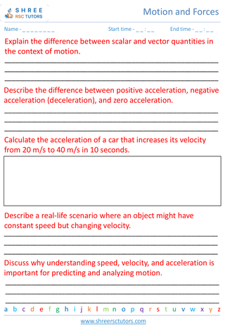 Understanding Motion Speed, Velocity, And Acceleration 4