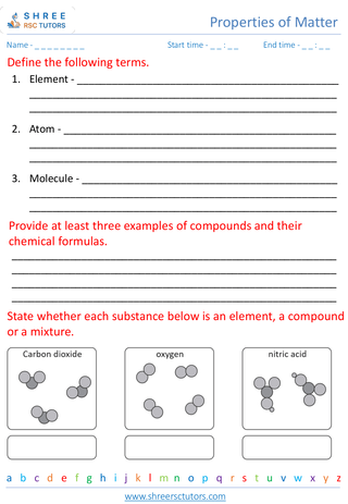 Classification Of Matter Elements, Compounds, And Mixtures 2