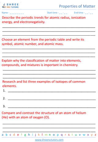 Classification Of Matter Elements, Compounds, And Mixtures 5