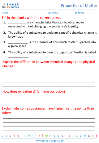 Physical And Chemical Properties Of Substances 2