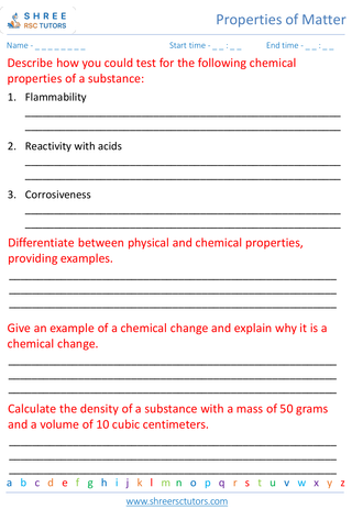 Physical And Chemical Properties Of Substances 5