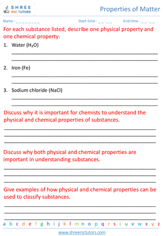 Physical And Chemical Properties Of Substances 4