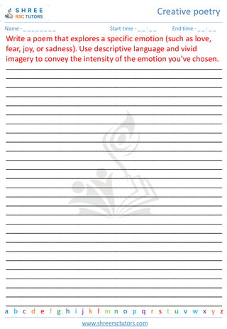 Creative Poetry 1