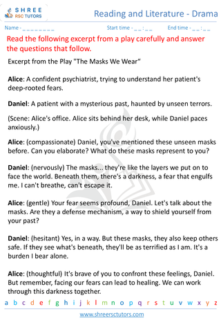 Reading And Literature   Drama 7