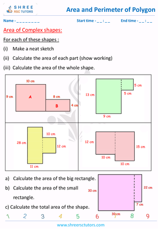 Area Of Complex Shapes (1)
