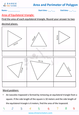 Area Of Equilateral Triangle (5)