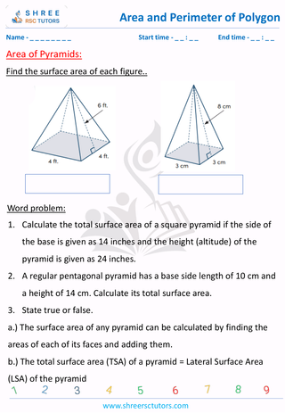 Area Of Pyramids (5)
