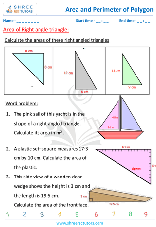 Area Of Right Angle Triangle (3)
